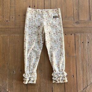 Matilda Jane floral ruffle leggings